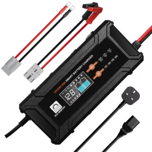 12v/24v 20a lithium lifepo4 battery charger | 20a smart battery charger agm lfp