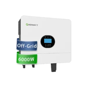 off grid solar inverter 6kw by growatt. solar panel inverter 6000w | spf6000es
